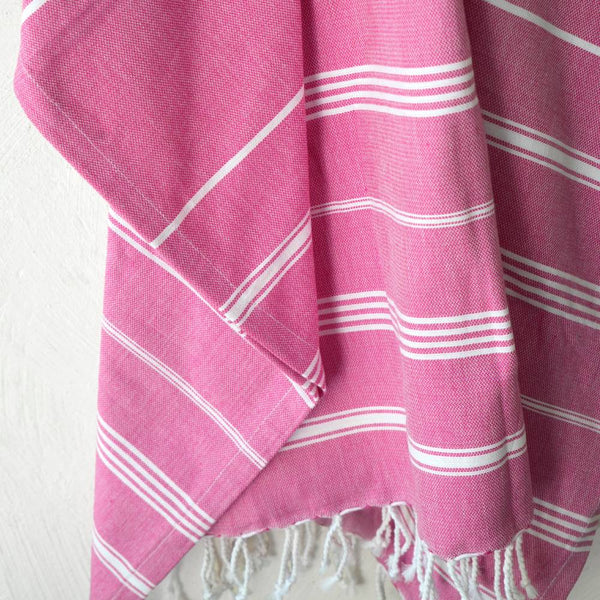 Hamamtuch Bio-Baumwolle "Fouta Hammam" pink