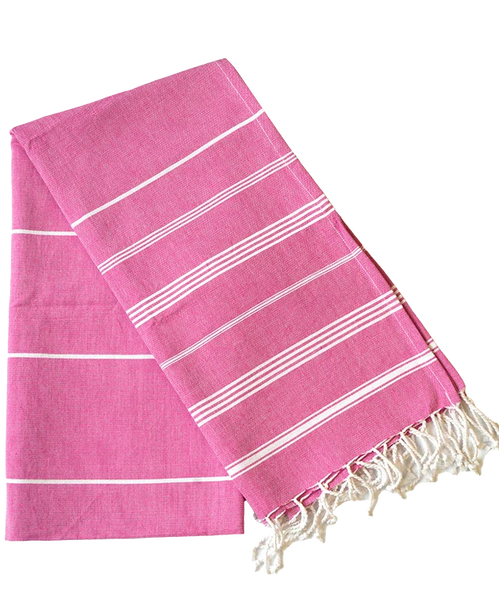 Hamamtuch Bio-Baumwolle "Fouta Hammam" pink