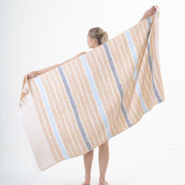 Hamamtuch Bio Emre beige 100 % Bio-Baumwolle